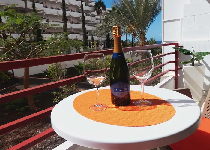 Moderno Estudio Vista Mar Playa De Americas Апартаменти *